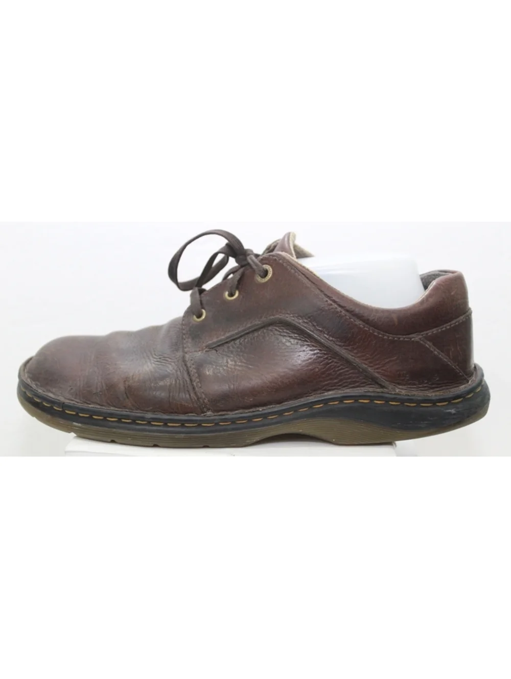 Vintage Dr. Martens 11194 Brown Pebbled Leather Oxford Shoes Boots Mens Size 11